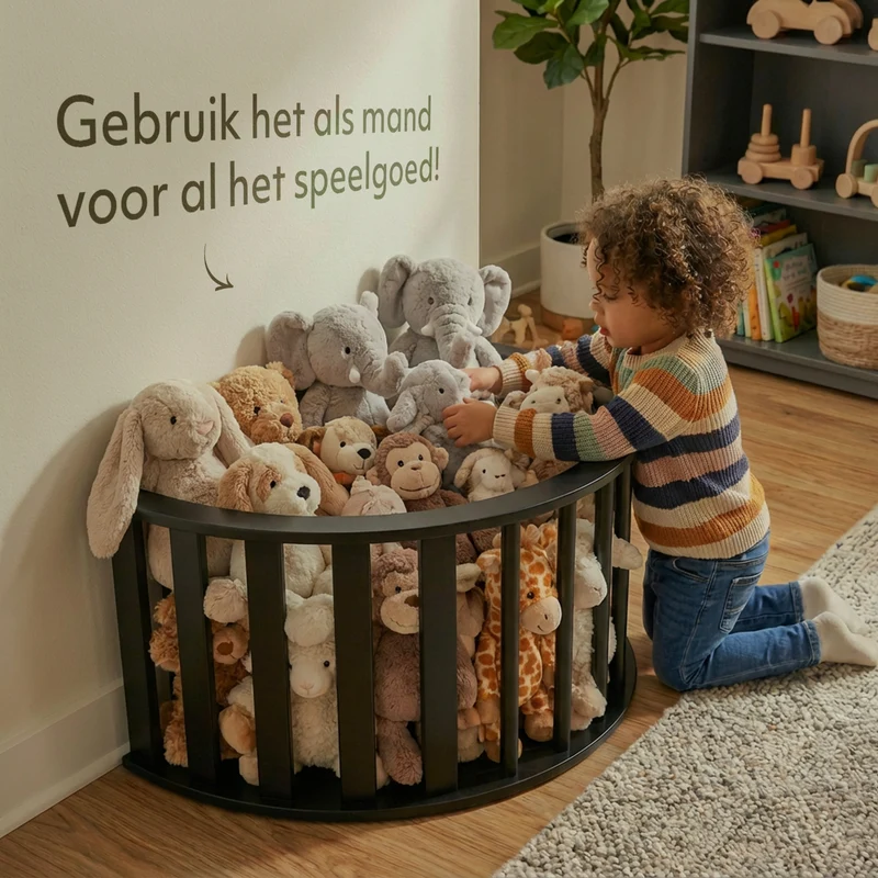 Deryan Multifunctionele Klimboog - 5 in 1 model - Speelboog - Klimrek - Speeltoestel - Inclusief Kussen - Tekentafel - zwart