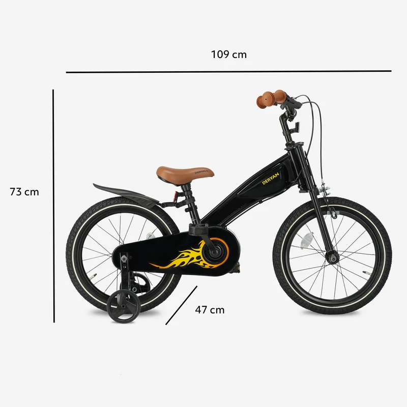 Deryan 3-in-1-Kinderfahrrad 16 Zoll