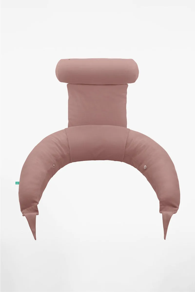 HUGS PLUS Pregnancy and Breastfeeding Pillow - Light Brown