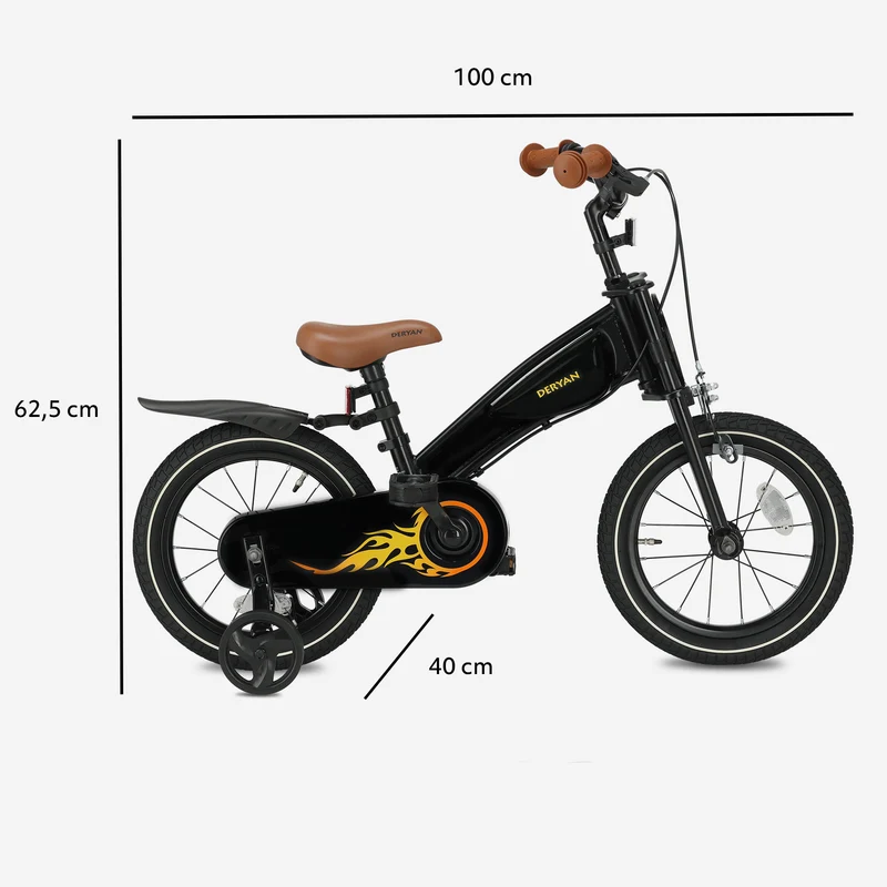 Deryan Turbo 3-in-1 Kinderfiets 14 inch