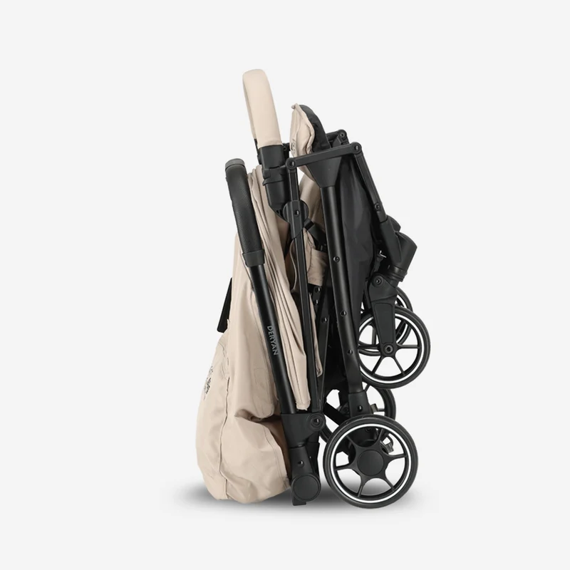 Deryan Airplane Buggy – Inclusief regenhoes en transporttas - Nougat