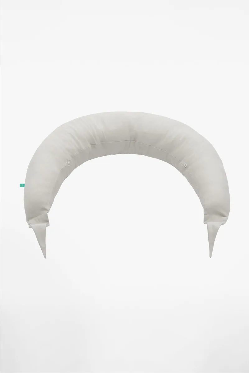 HUGS Pregnancy and Breastfeeding Pillow - Light Grey