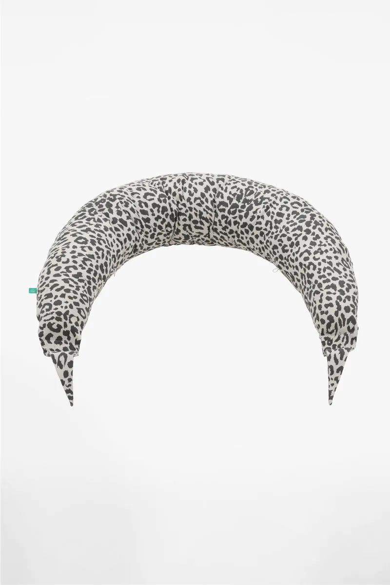 HUGS Pregnancy and Breastfeeding Pillow - Leo White Grey
