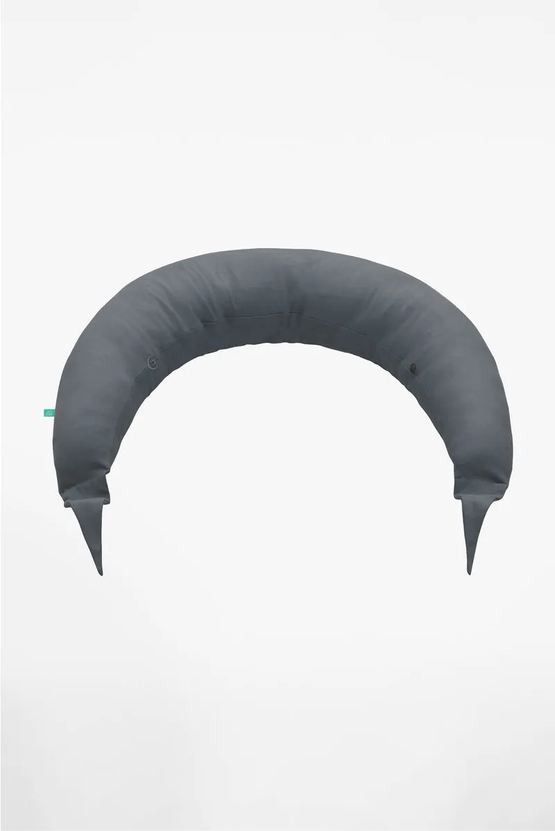 HUGS Pregnancy and Breastfeeding Pillow - Dark Grey