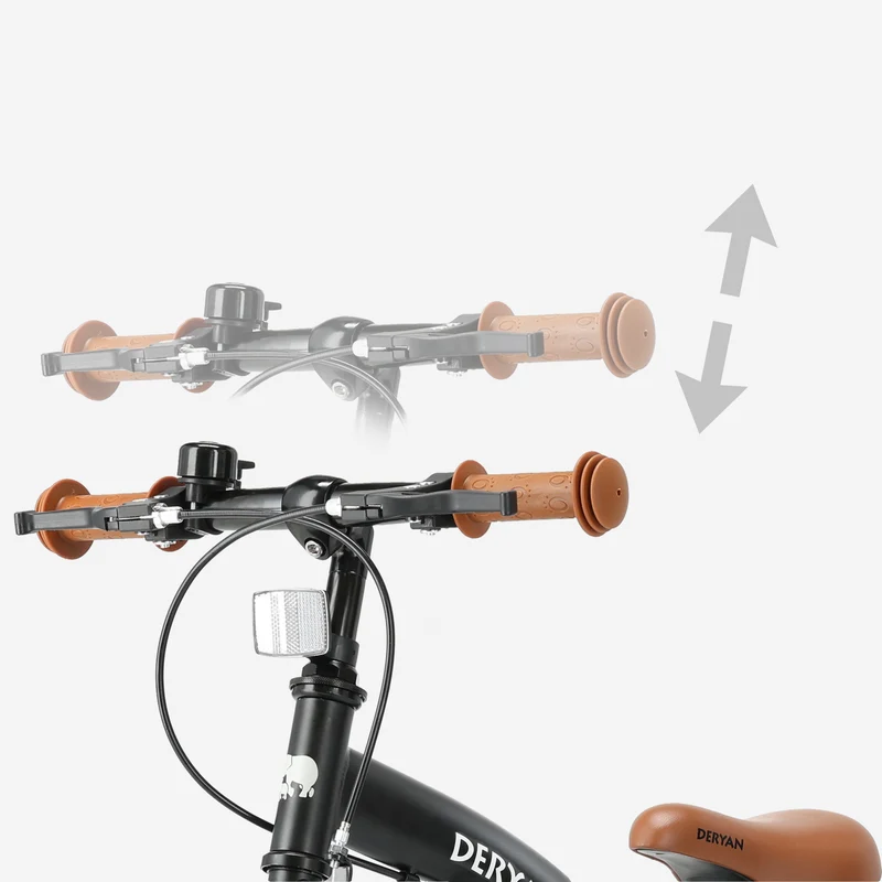 Luxus Kinderfahrrad 14 Zoll - 3 in 1 - Balance Fahrrad
