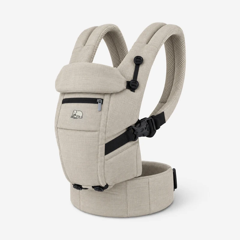 Deryan Ergonomische Babytrage - Bauchtrage 4-in-1 - Creme