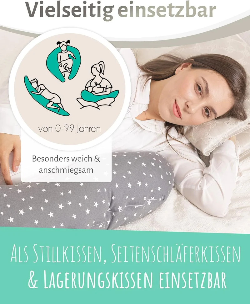 pic Bear Stillkissen Premium | XXL 190cm | made in Germany