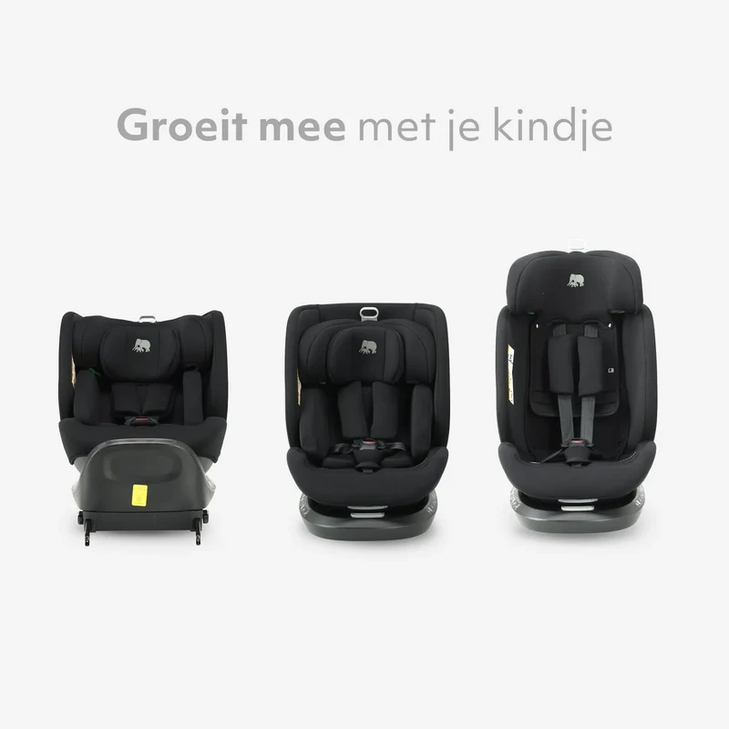 Deryan Luxe I-Size-Autokindersitz – Gruppe 0-1-2-3 – Isofix – um 360° drehbar
