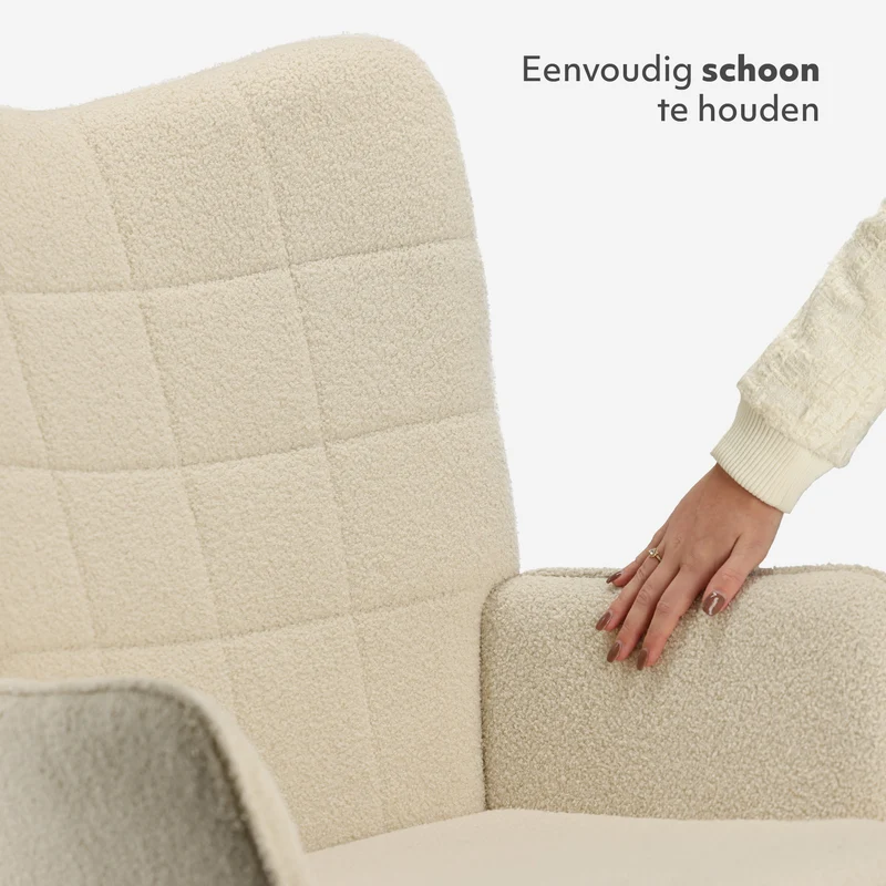 Mooiys Schommelstoel teddy
