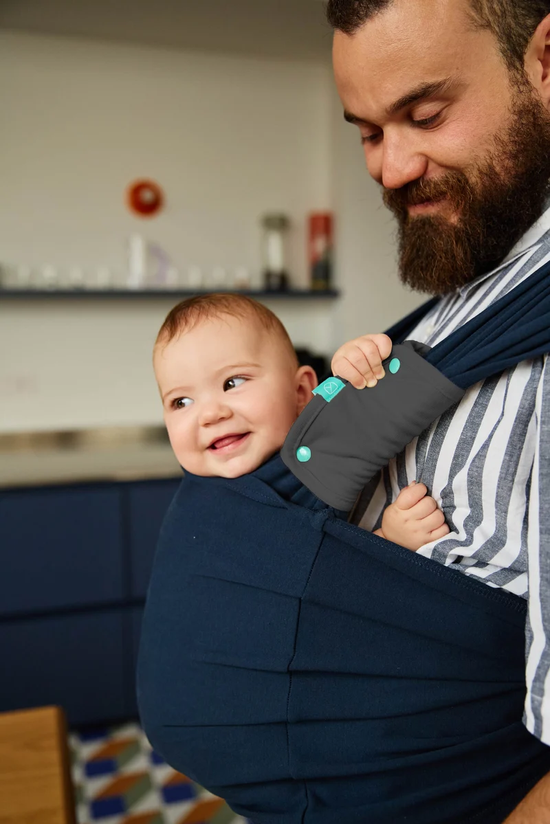 TEETHING PAD for Baby Wraps - Dark Grey