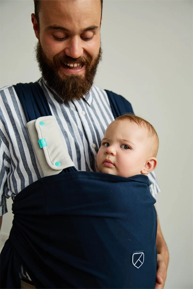 TEETHING PAD for Baby Wraps - Light Grey