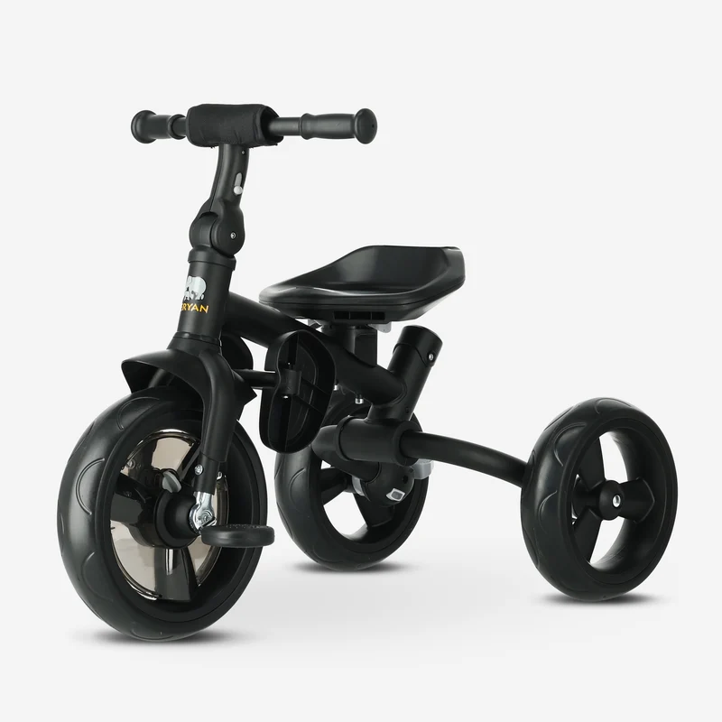 DERYAN Explorer Dreirad schwarz