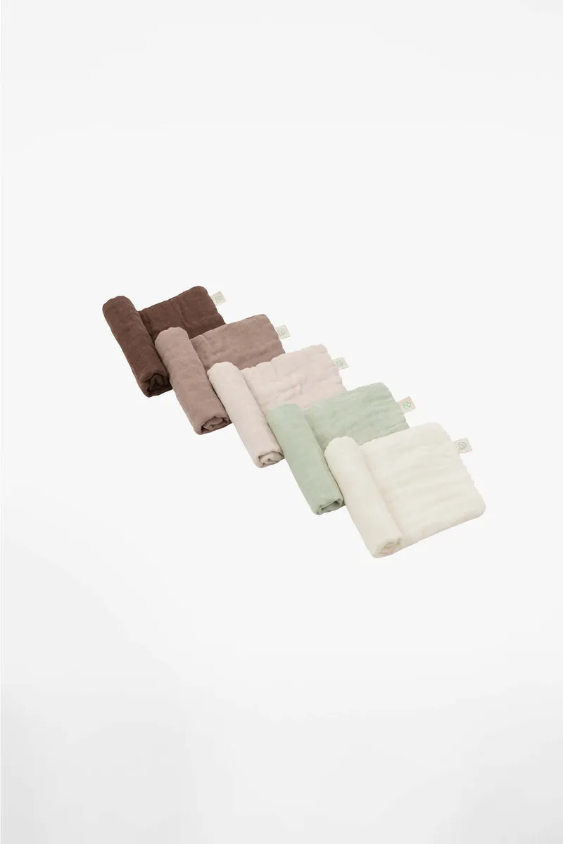 SOFT TOUCH 30x30 BAMBOO newborn muslin cloths - Cozy