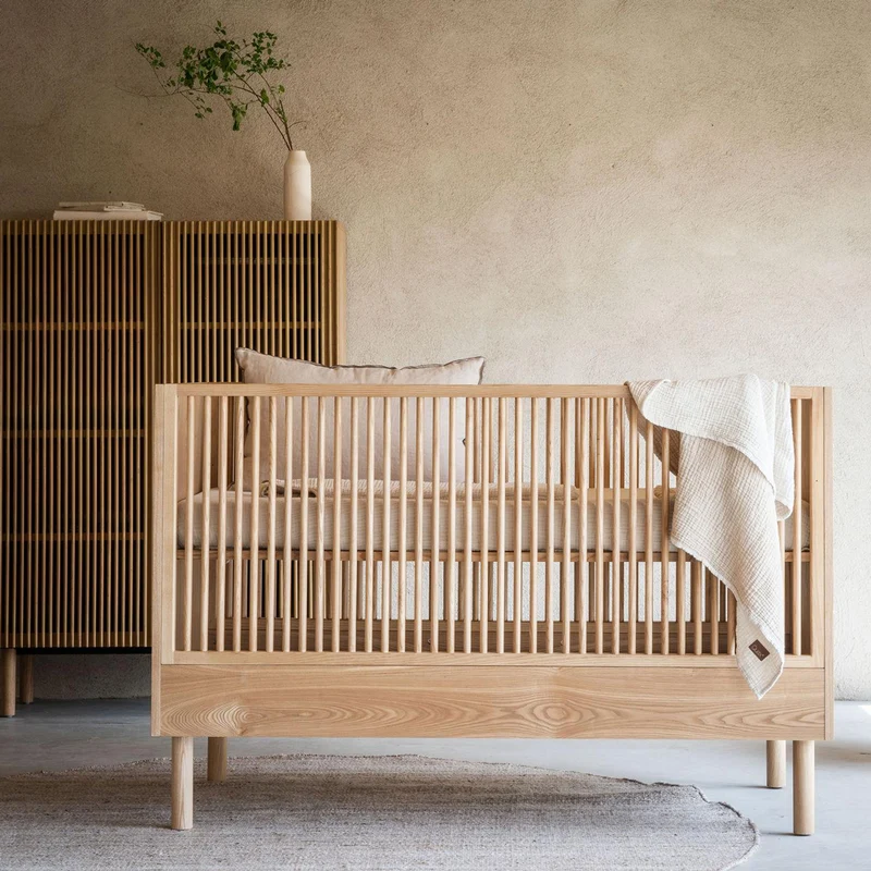 Mitwachsendes Babybett HaiNoKi 70 x 140 cm