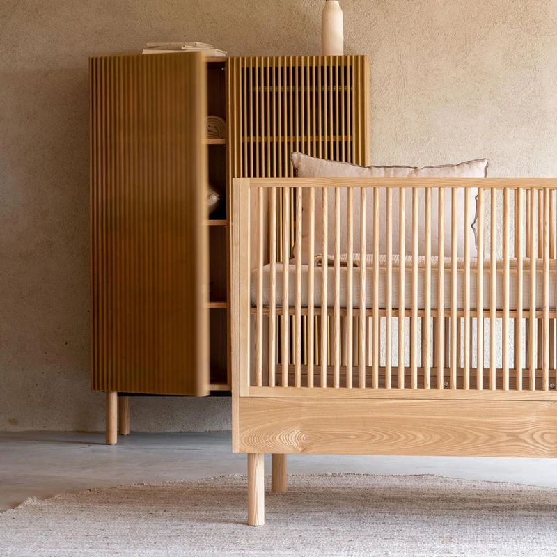 Mitwachsendes Babybett HaiNoKi 70 x 140 cm