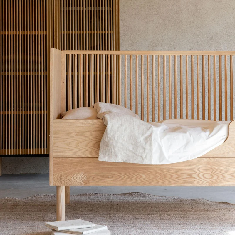 Mitwachsendes Babybett HaiNoKi 70 x 140 cm