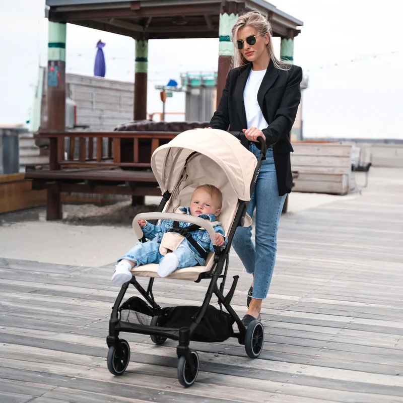 Deryan Rolo Easy Leichter Kinderwagen - Taupe