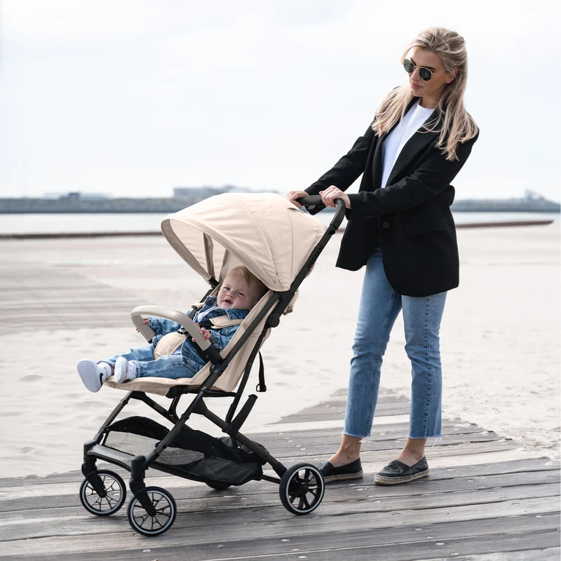 Deryan Rolo Easy Leichter Kinderwagen - Taupe