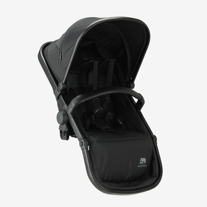 Deryan Zweitsitz Evy Kinderwagen - Schwarz