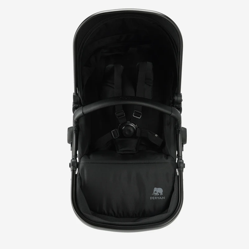 Deryan Zweitsitz Evy Kinderwagen - Schwarz