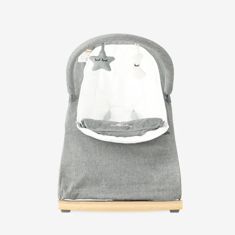 Mooiys Supreme Wippstuhl – Bouncer – Schaukelstuhl – Grau