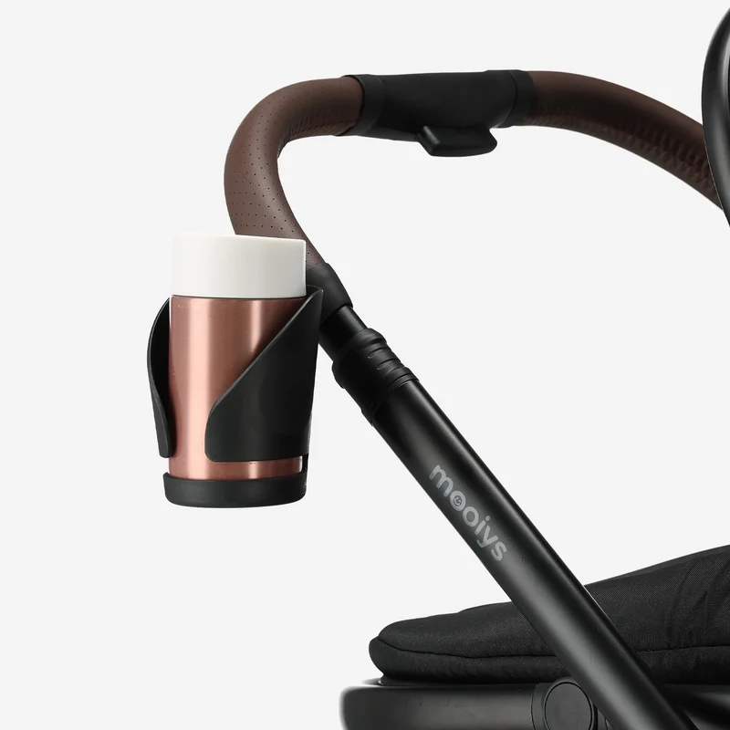 Mooiys Luca 3-in-1-Kinderwagen – Multifunktionaler Kinderwagen – inklusive Autositz – Nougat