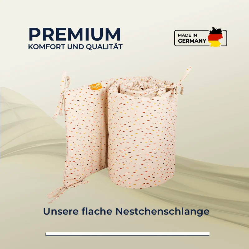 Baby-Nestchen flach