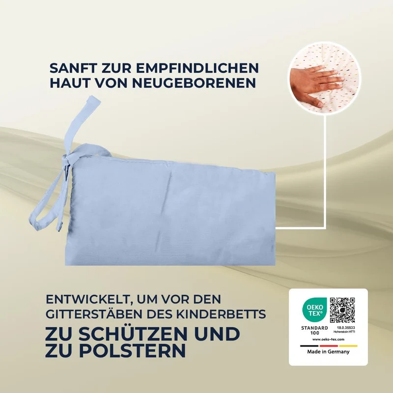 Baby-Nestchen flach