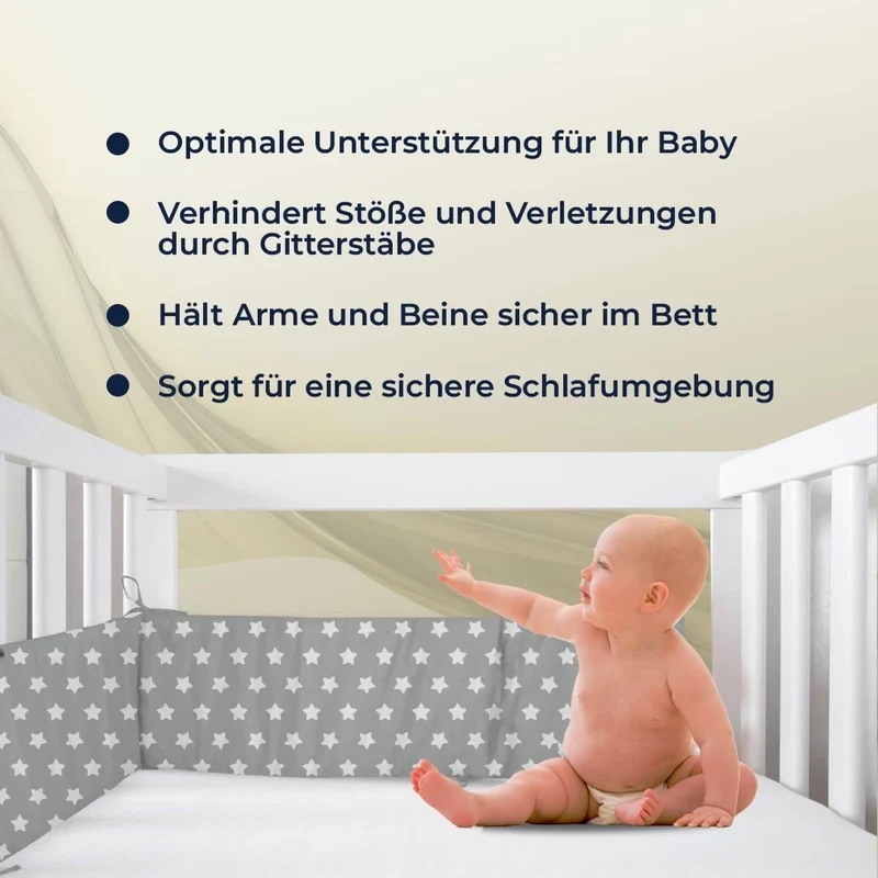 Baby-Nestchen flach