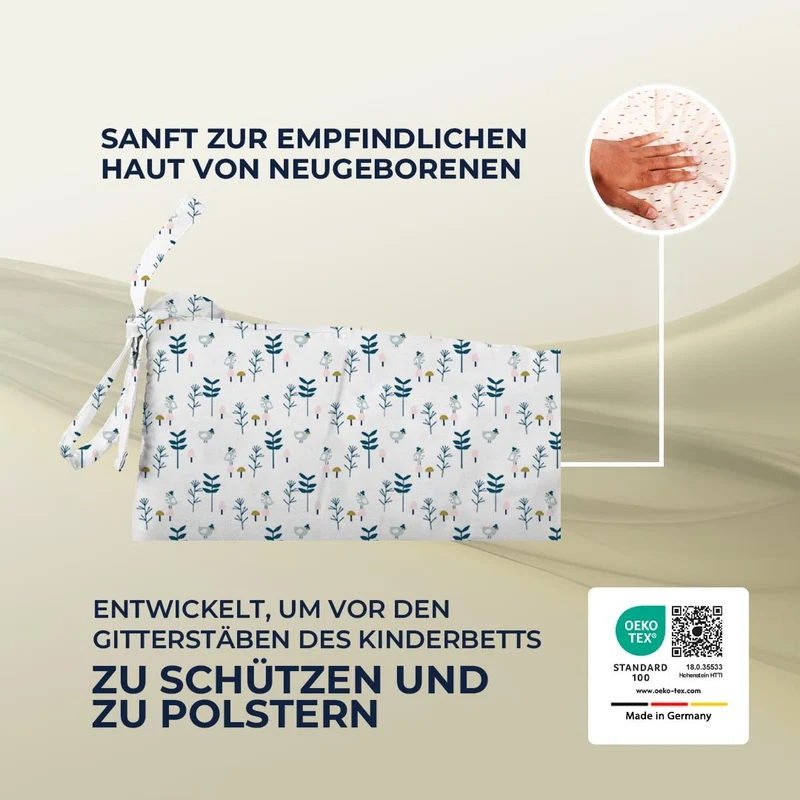 Baby-Nestchen flach