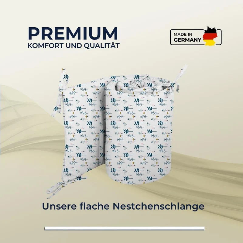 Baby-Nestchen flach