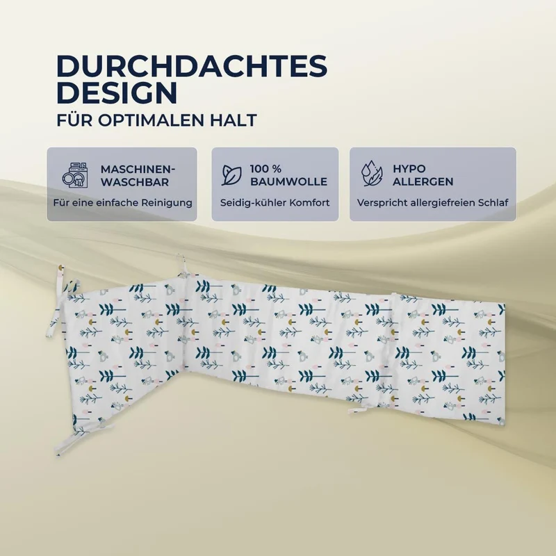 Baby-Nestchen flach