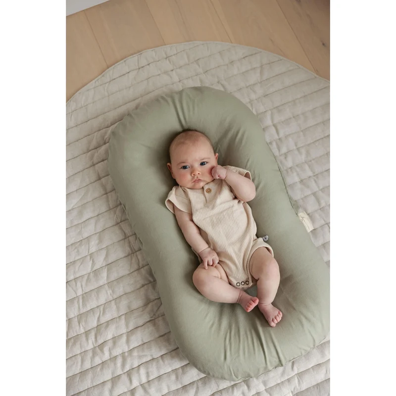 Linen Label Baby Lounger Nest