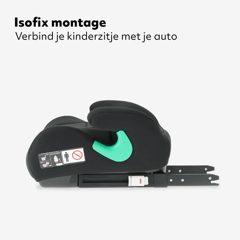 Cody i-Size Zitverhoger ISOFIX - Zwart