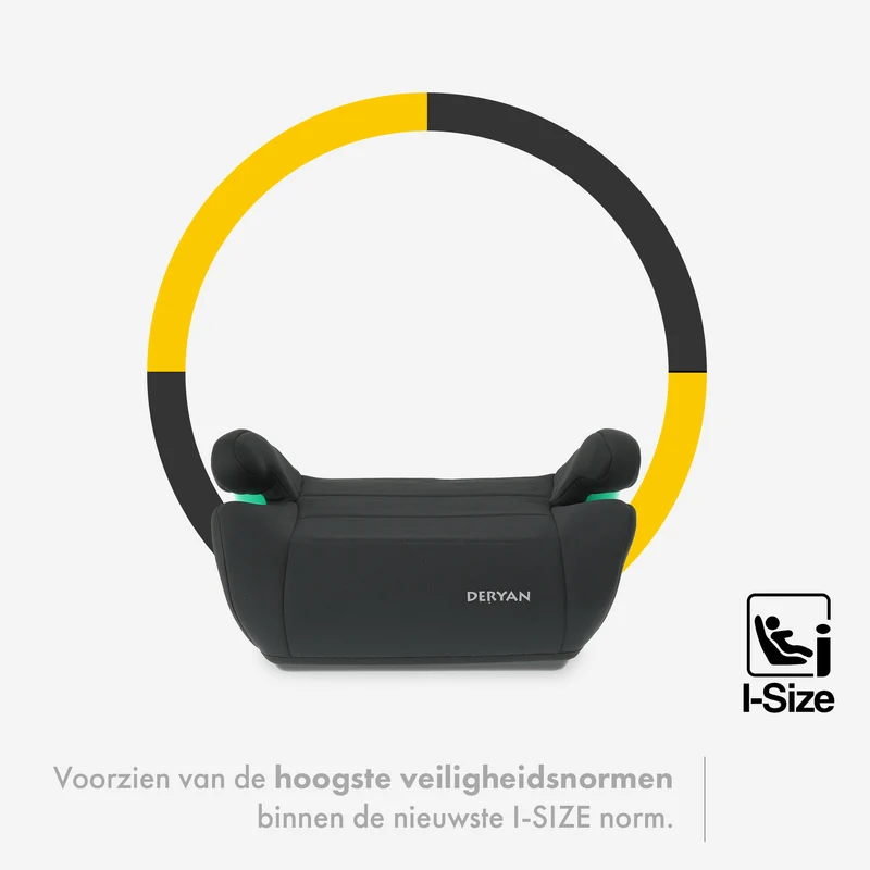 Cody i-Size zitverhoger Basic - Zwart