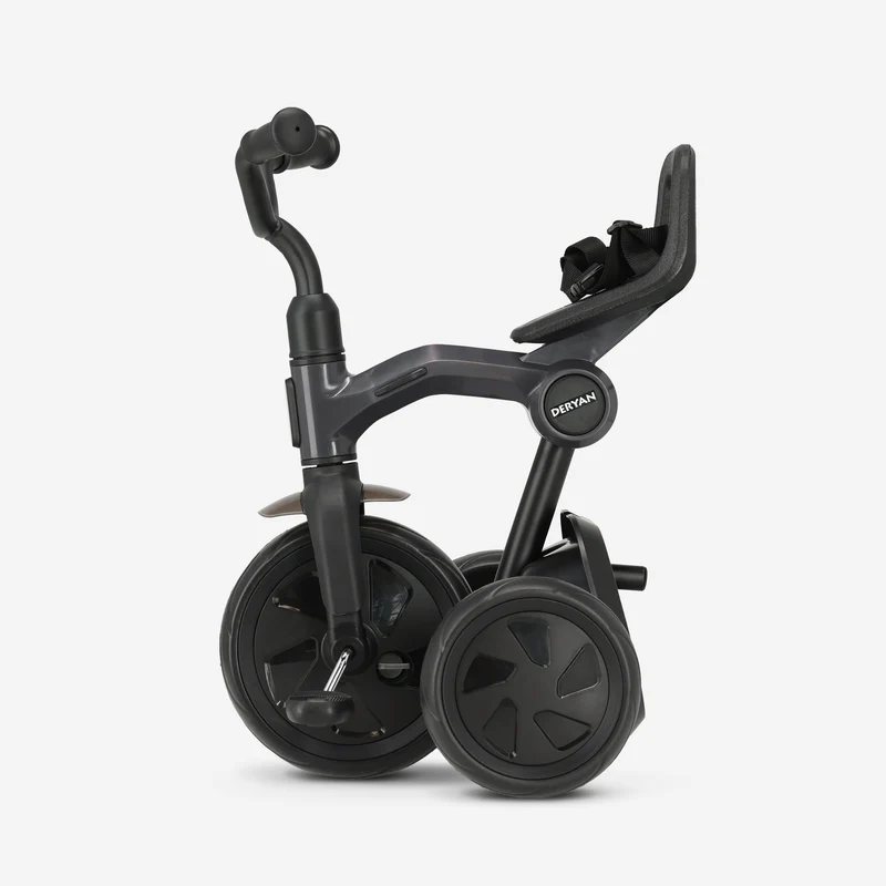 Drifter Driewieler met duwstang Zwart