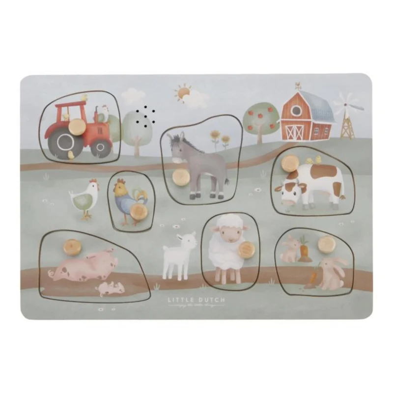 Little Dutch Sound Greif Puzzle Little Farm