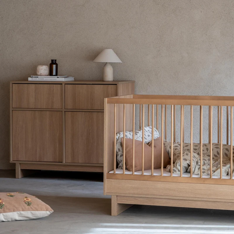 Mitwachsendes Babybett Kyo 70 x 120 cm