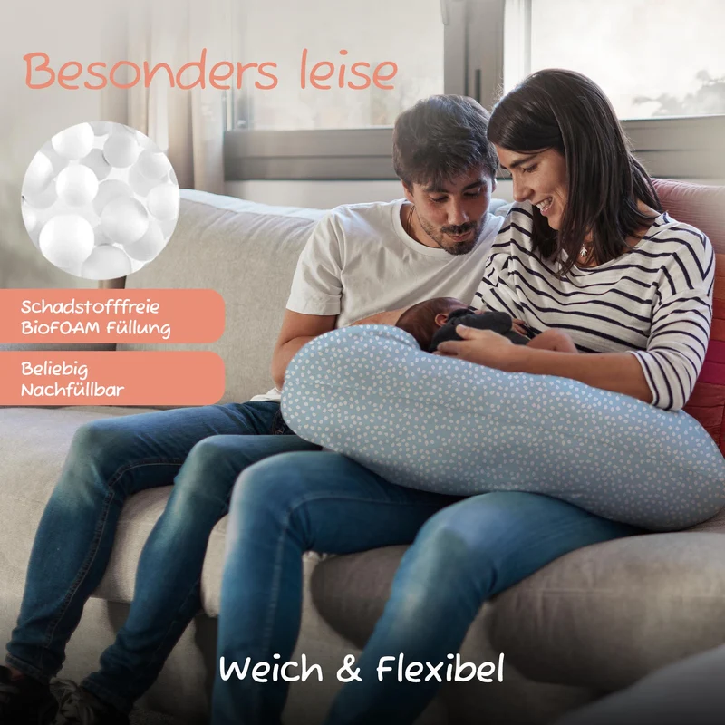 Joyfill Stillkissen (170cm) mit BioFoam
