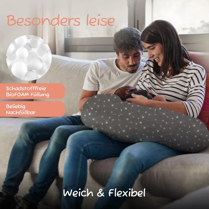 Joyfill Stillkissen (170cm) mit BioFoam