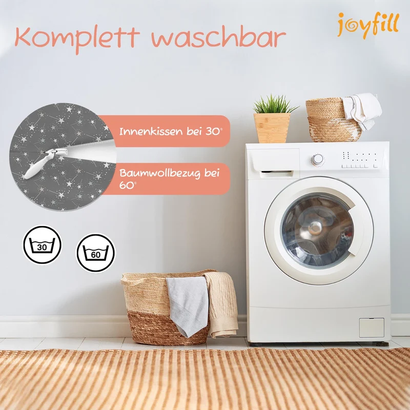 Joyfill Stillkissen (170cm) mit BioFoam