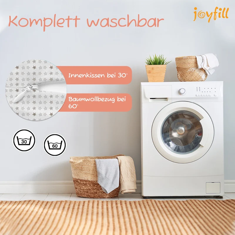 Joyfill Stillkissen (190cm) mit BioFoam