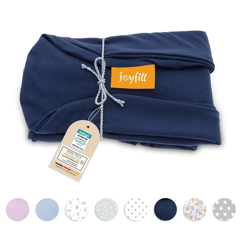 JOYFILL® Premium Kinder Sitzsack 90L Ersatzbezug - Baumwolle