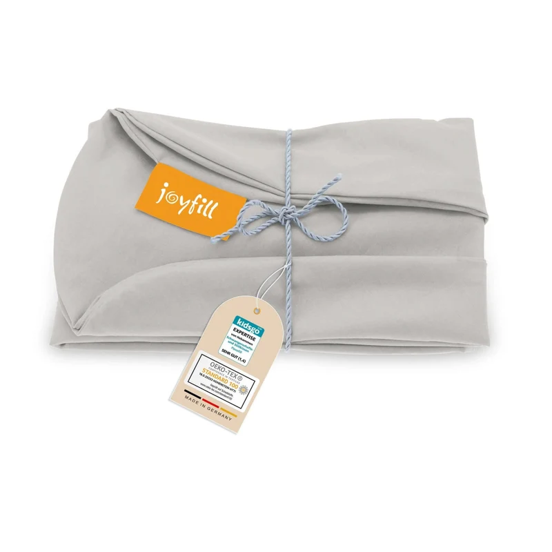 JOYFILL® Premium Sitzsack 240L Ersatzbezug - 100% uni kbA Baumwolle