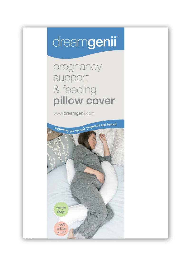 Dreamgenii Pillow Cover - White Jersey Cotton