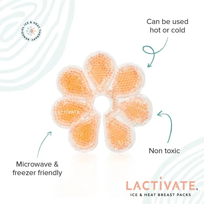 Lactivate Ice & Heat Breast Packs