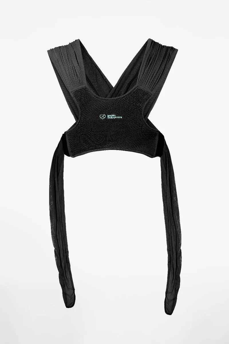 CUDDLE BREEZE Newborn Watersling Baby Wrap - Black