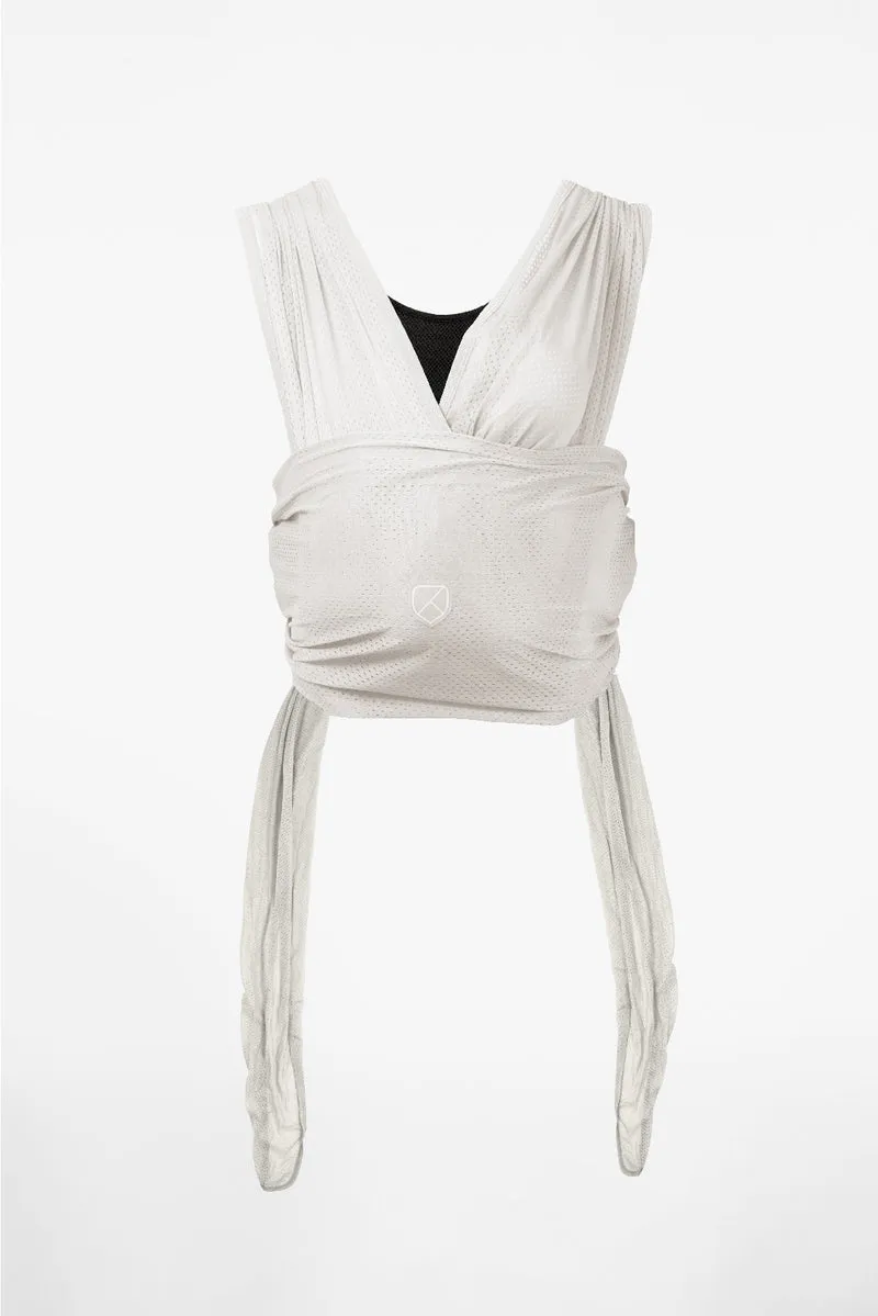 CUDDLE BREEZE Newborn Watersling Baby Wrap - White
