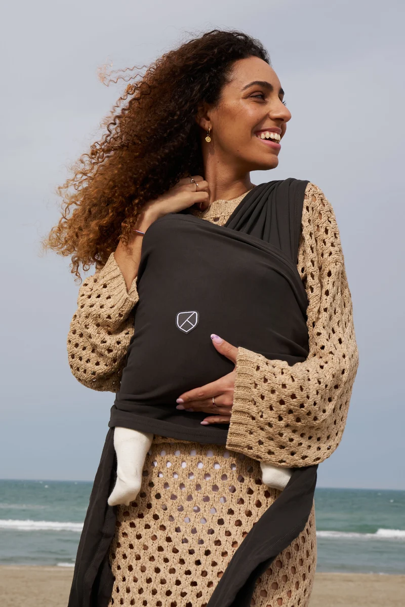 CUDDLE BAND 2 Newborn Baby Wrap - Dark Green