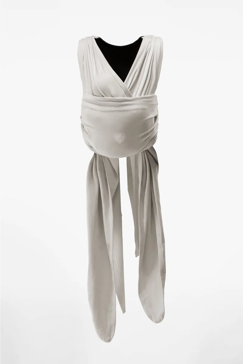 CUDDLE BAND 2 Newborn Baby Wrap - Light Grey